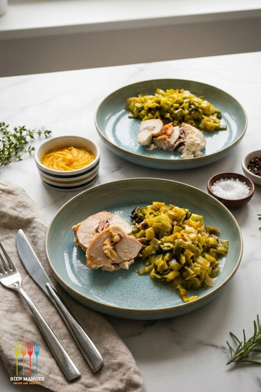 Poireaux au beurre d’orange maison : idée d'accompagnement gourmand